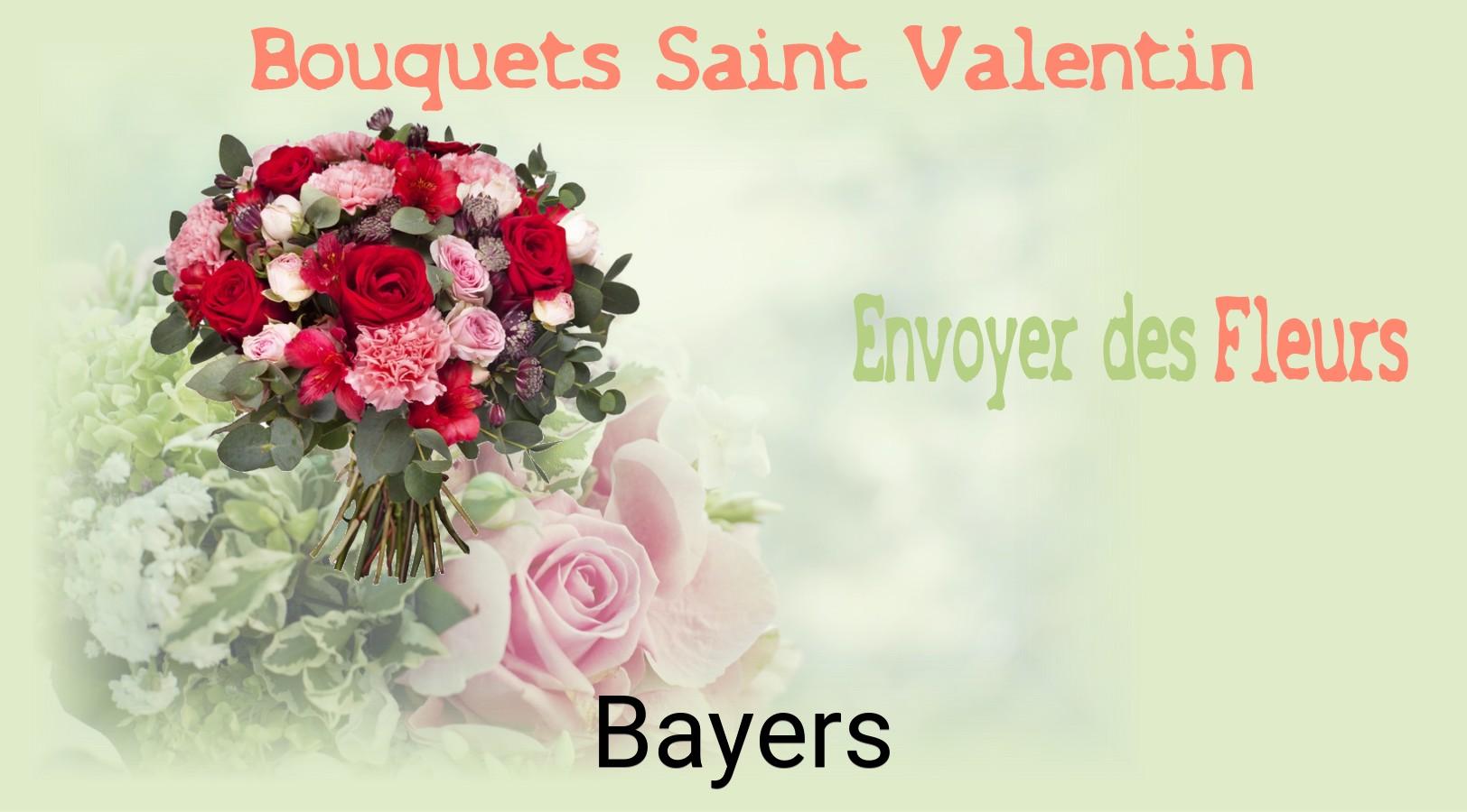 Roses de Saint-Valentin livrées à Bayers